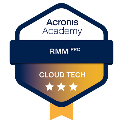 Acronis Academy – Backup Pro (Cloud Sales)