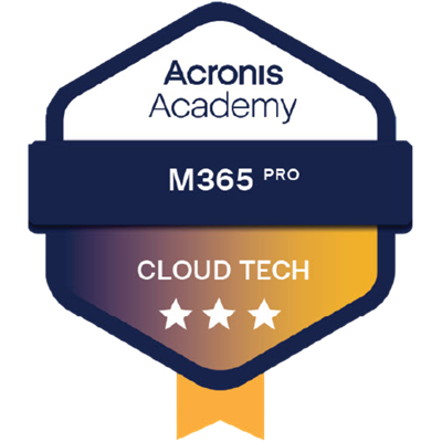 Acronis Academy – M365 Pro (Cloud Tech)