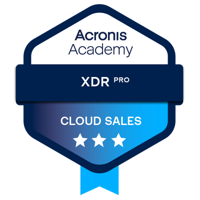 Acronis Academy – XDR Pro (Cloud Tech)